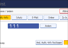 Abbildung Bedienfeld-Display