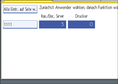 Abbildung Bedienfeld-Display