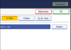 Abbildung Bedienfeld-Display