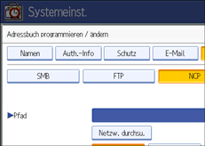 Abbildung Bedienfeld-Display