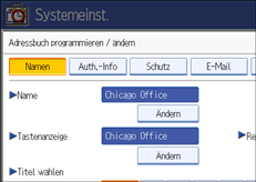 Abbildung Bedienfeld-Display