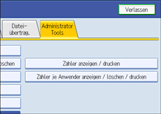 Abbildung Bedienfeld-Display