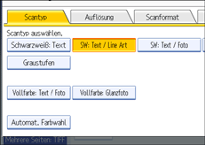 Abbildung Bedienfeld-Display