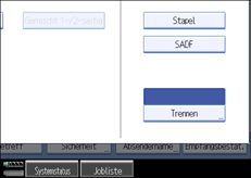 Abbildung Bedienfeld-Display