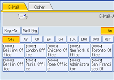 Abbildung Bedienfeld-Display
