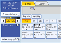 Abbildung Bedienfeld-Display