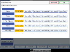 Abbildung Bedienfeld-Display
