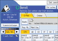 Abbildung Bedienfeld-Display