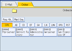 Abbildung Bedienfeld-Display