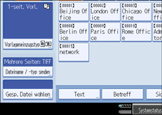 Abbildung Bedienfeld-Display