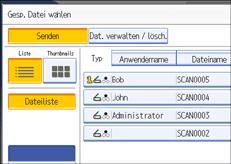 Abbildung Bedienfeld-Display