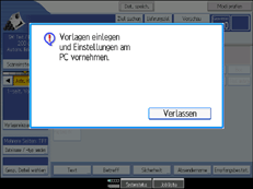 Abbildung Bedienfeld-Display