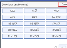 Ilustraci&oacute;n de la pantalla del panel de mandos