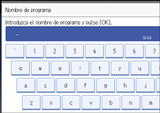 Ilustraci&oacute;n de la pantalla del panel de mandos
