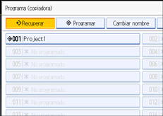Ilustraci&oacute;n de la pantalla del panel de mandos
