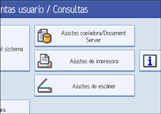 Ilustraci&oacute;n de la pantalla del panel de mandos