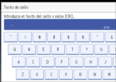 Ilustraci&oacute;n de la pantalla del panel de mandos