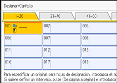 Ilustraci&oacute;n de la pantalla del panel de mandos