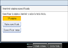 Ilustraci&oacute;n de la pantalla del panel de mandos