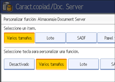 Ilustraci&oacute;n de la pantalla del panel de mandos