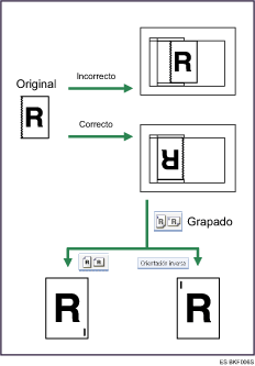 Ilustraci&oacute;n de la inversi&oacute;n de la orientaci&oacute;n