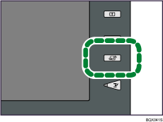 Ilustraci&oacute;n de la tecla de selecci&oacute;n de idioma