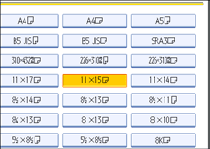 Ilustración de la pantalla del panel de operaciones