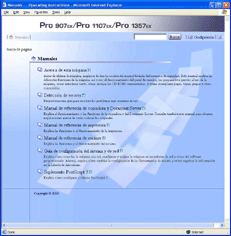 Ilustraci&oacute;n de la pantalla del navegador web