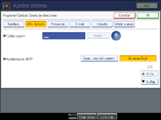 Ilustraci&oacute;n del panel de operaciones