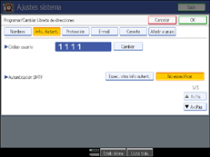 Ilustraci&oacute;n del panel de operaciones