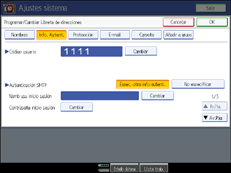 Ilustraci&oacute;n del panel de operaciones