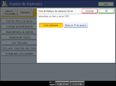Ilustraci&oacute;n de la pantalla del panel de operaciones