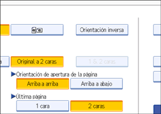 Ilustración del panel de operaciones