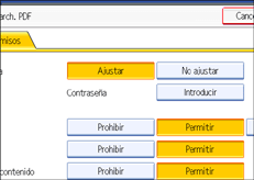 Ilustraci&oacute;n del panel de operaciones