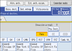 Ilustraci&oacute;n del panel de operaciones