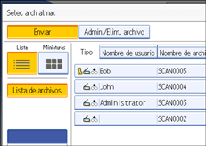 Ilustraci&oacute;n del panel de operaciones