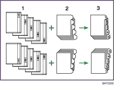 Illustration of loading tab stock