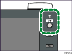 Operation switch illustration