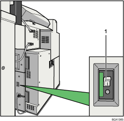 Main unit illustration numbered callout illustration