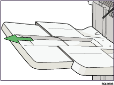 Finisher Shift Tray illustration