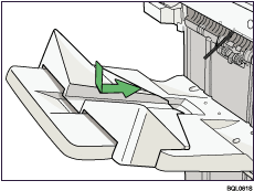 Finisher Shift Tray illustration