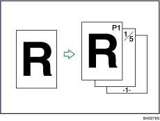 Illustration of Page Numbering