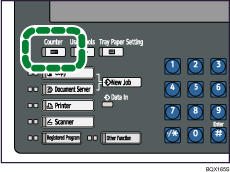 Counter key illustration