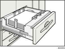 Wide tray unit illustration