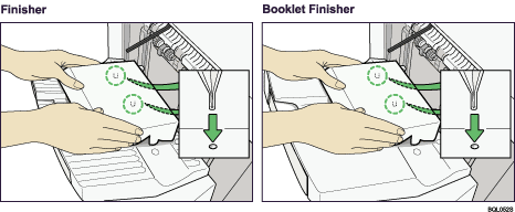 Finisher Shift Tray illustration