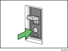 Earth leakage breaker illustration