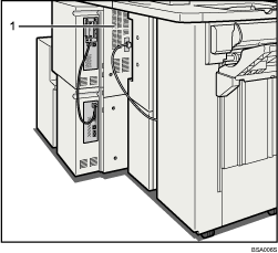 Main unit illustration numbered callout illustration