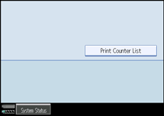 Operation panel screen illustration