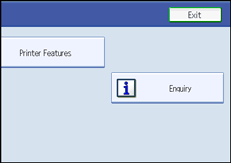 Operation panel screen illustration