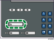 Printer key illustration